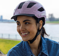 Thumbnail for ABUS Stadthelm Hyban 2.0 - Fahrradhelm Mit Rücklicht, Abs-Hartschale, Guter Passform - Für Damen Und Herren