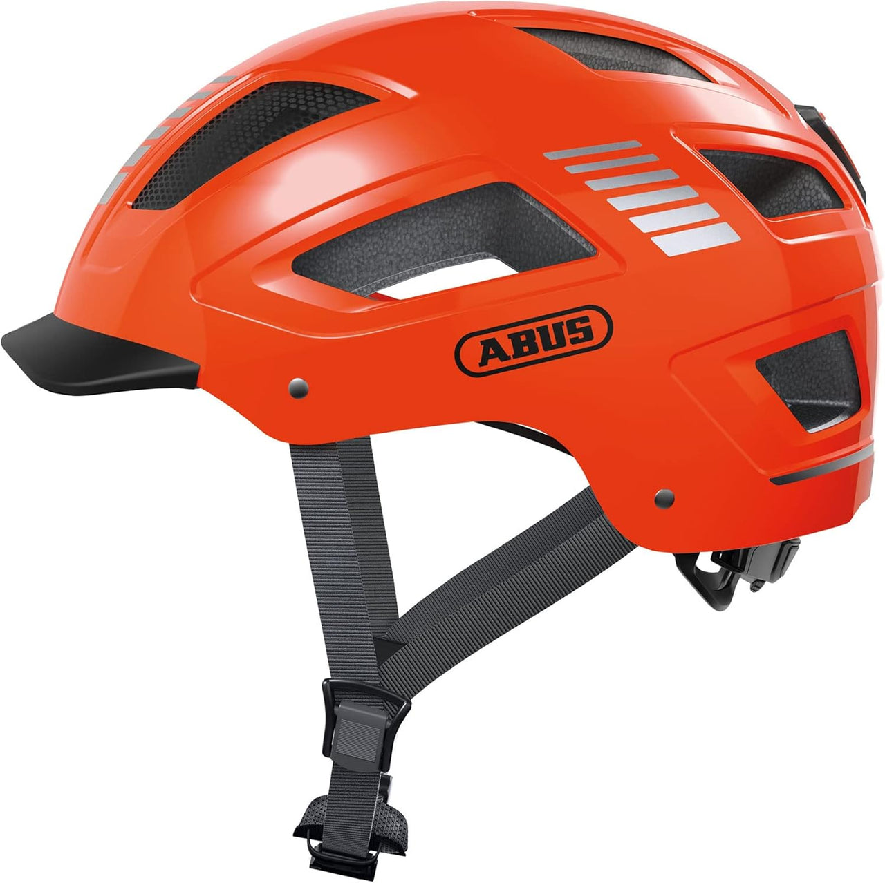 ABUS Stadthelm Hyban 2.0 - Fahrradhelm Mit Rücklicht, Abs-Hartschale, Guter Passform - Für Damen Und Herren