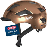 Thumbnail for ABUS Stadthelm Hyban 2.0 - Fahrradhelm Mit Rücklicht, Abs-Hartschale, Guter Passform - Für Damen Und Herren
