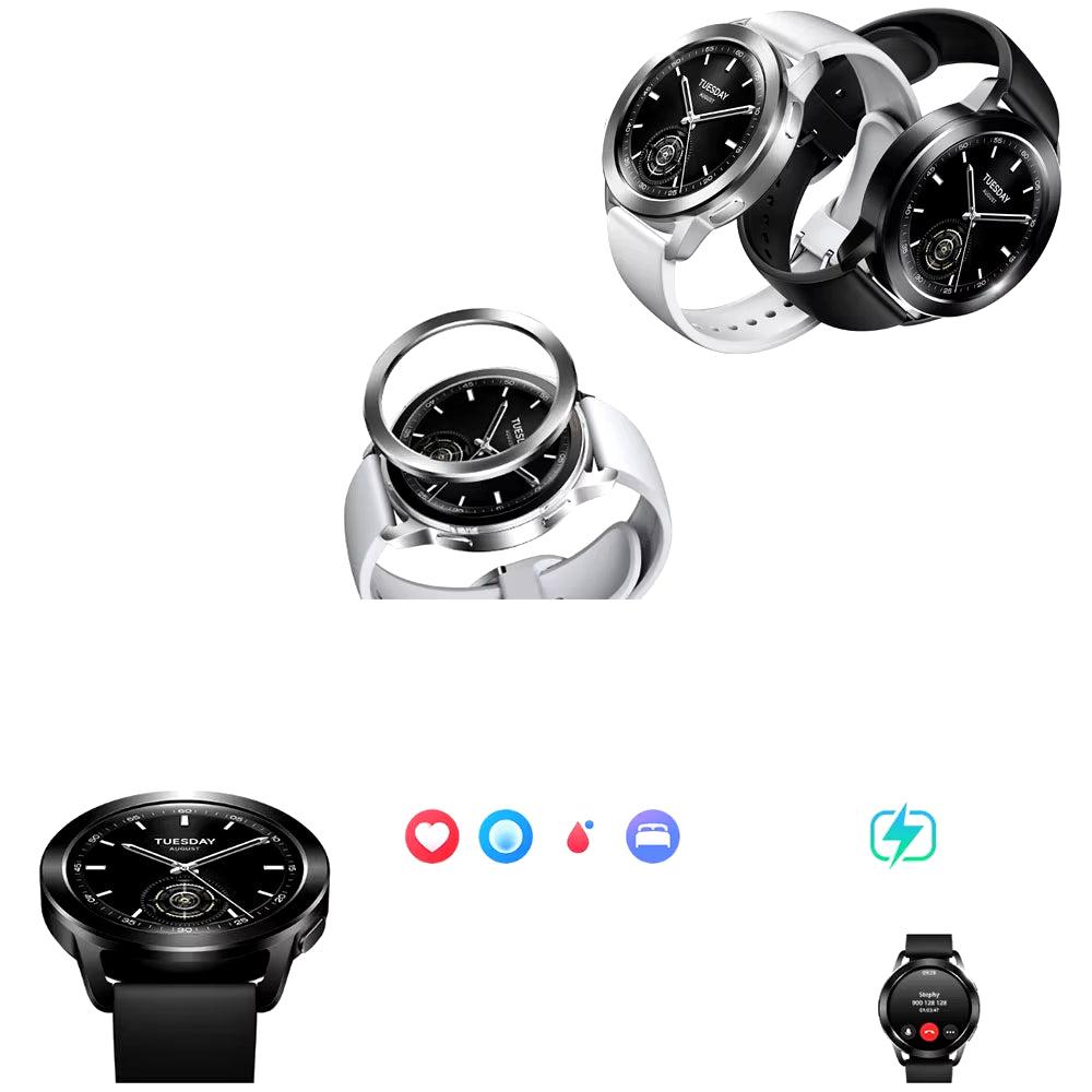 Watch S3 Smart Watch, 1.43" AMOLED 466×466 Pixel 150+ Sports Modes, Bluetooth Phone Call Man/Woman Smart Watch,New 2024