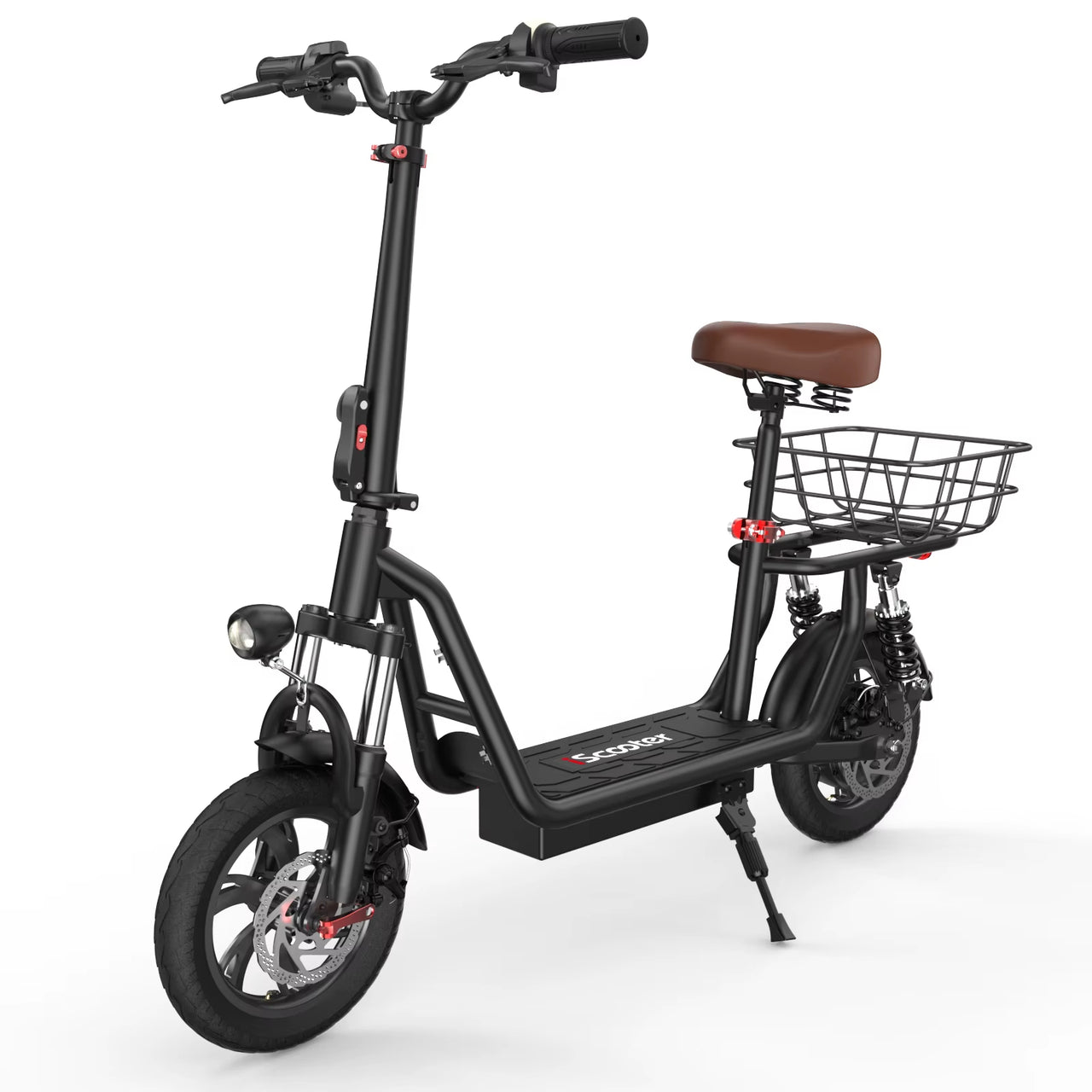 I12 Electrisk Scooter med kurv