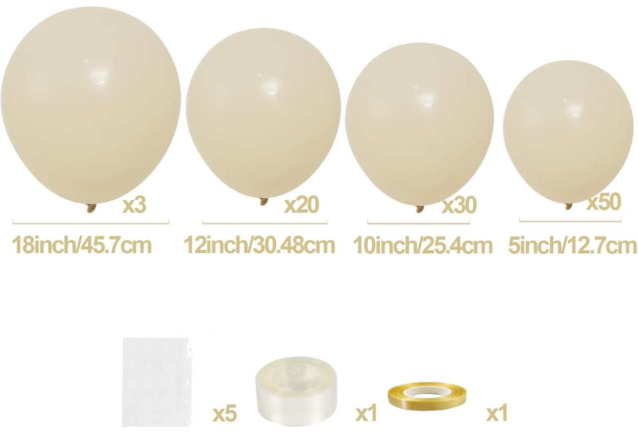 ballon guirlande 110stk