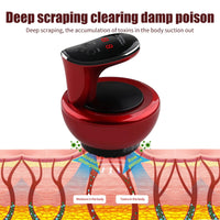 Thumbnail for Guasha Scraping Massager for Body Device Negative Pressure Meridian Dredge Slim Cupping Massage - Stort & Småt