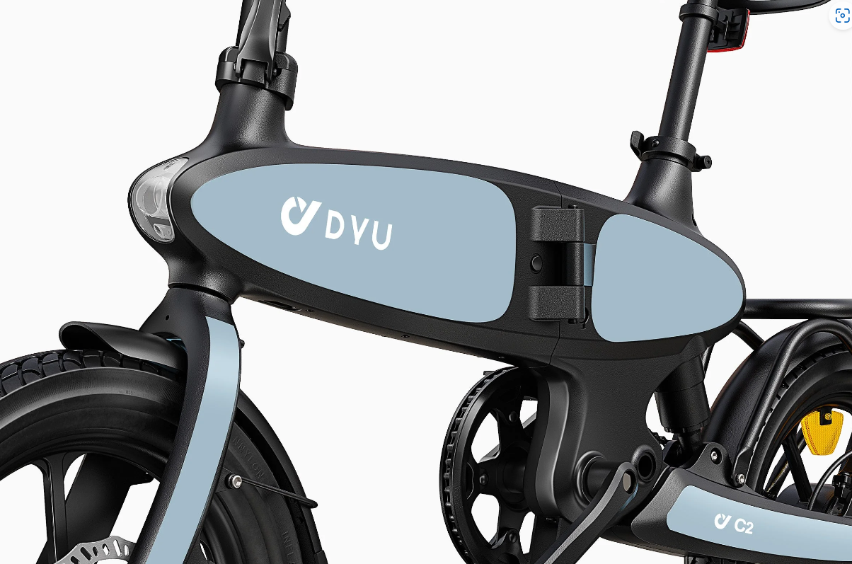 DYU C2 – 16'' Foldbar Elcykel