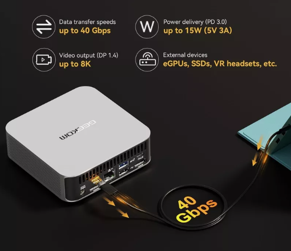 GEEKOM A8 Mini AI PC