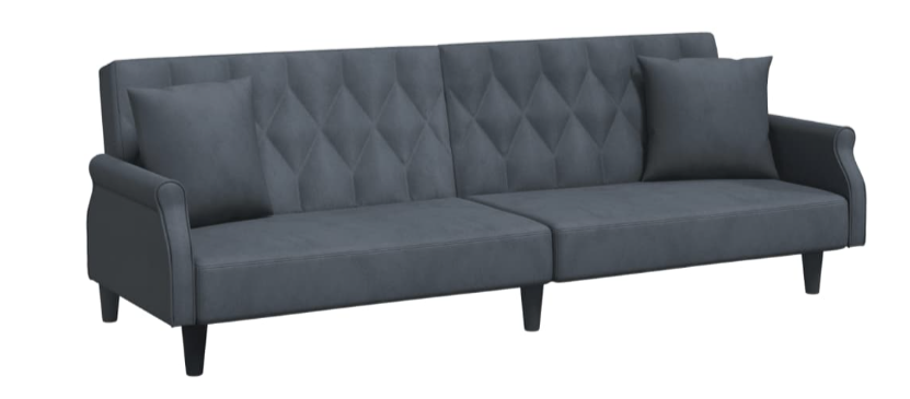 Classy sofa grå velvet