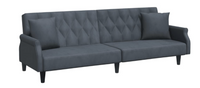 Thumbnail for Classy sofa grå velvet