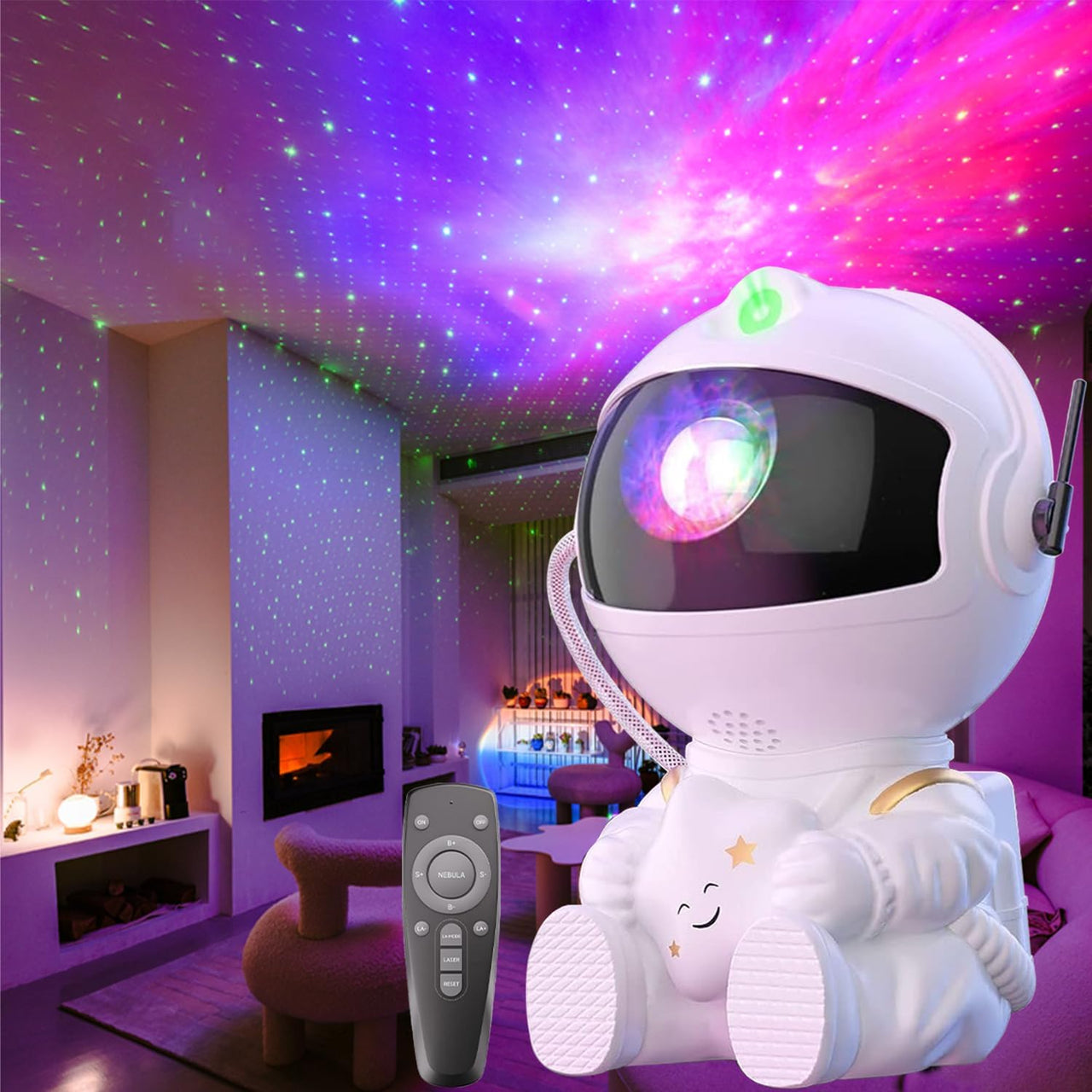 Astronaut Projektion Lampe LED 