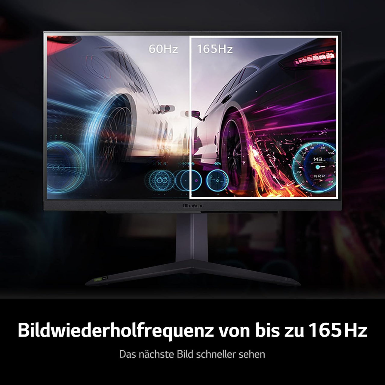 LG Electronics 27GS75QX-B.AEU UltraGear™ QHD Gaming IPS-skærm 27"