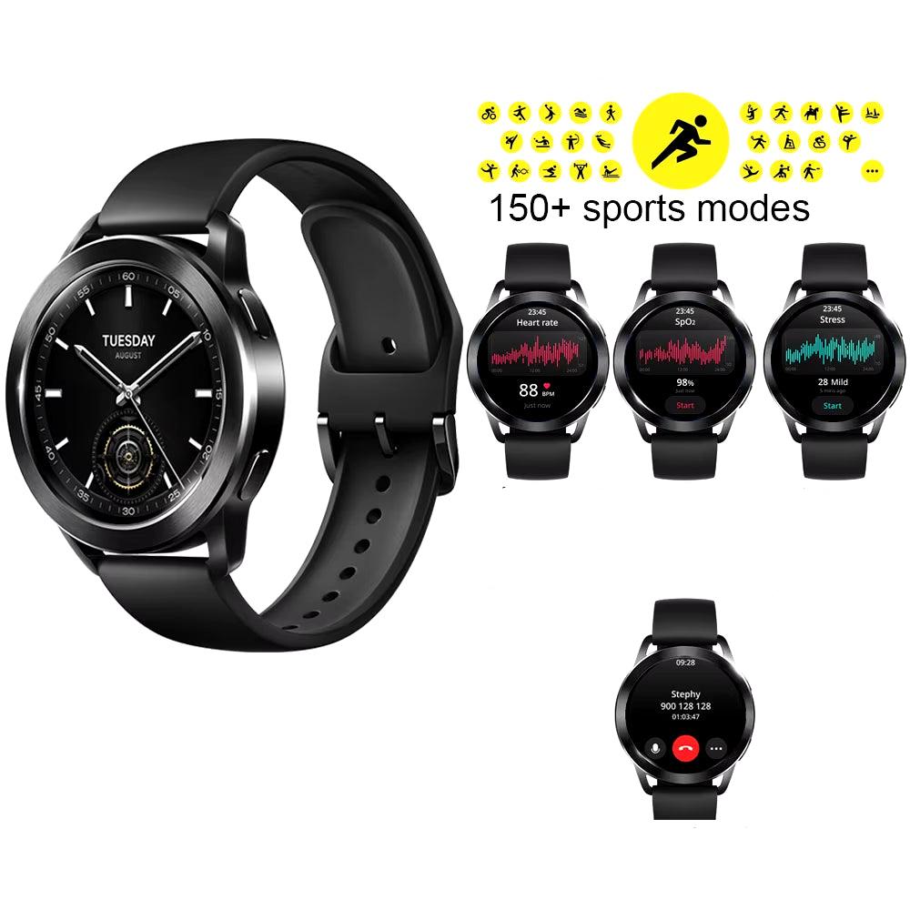 Watch S3 Smart Watch, 1.43" AMOLED 466×466 Pixel 150+ Sports Modes, Bluetooth Phone Call Man/Woman Smart Watch,New 2024