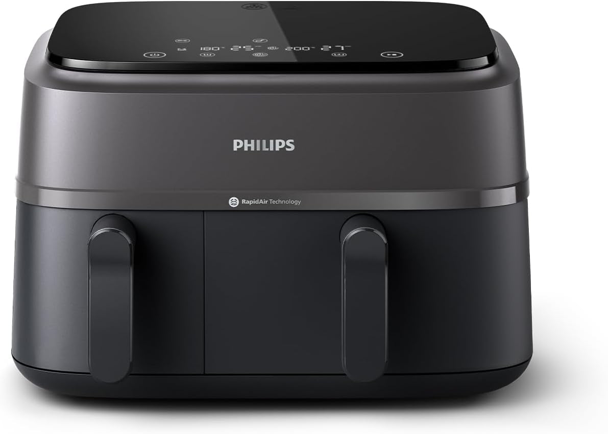 Philips Dual Basket Airfryer 3000-Serie, 9L