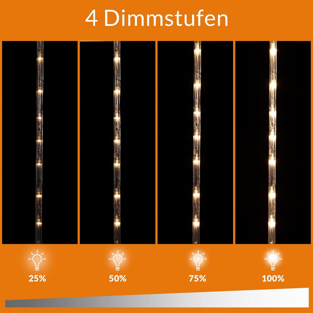 MONZANA® LED Julemandsstige XL 90 cm