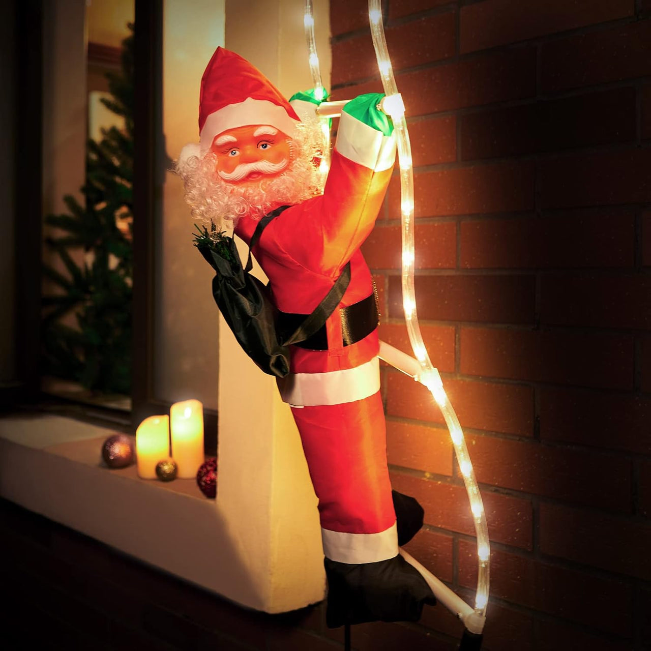 MONZANA® LED Julemandsstige XL 90 cm